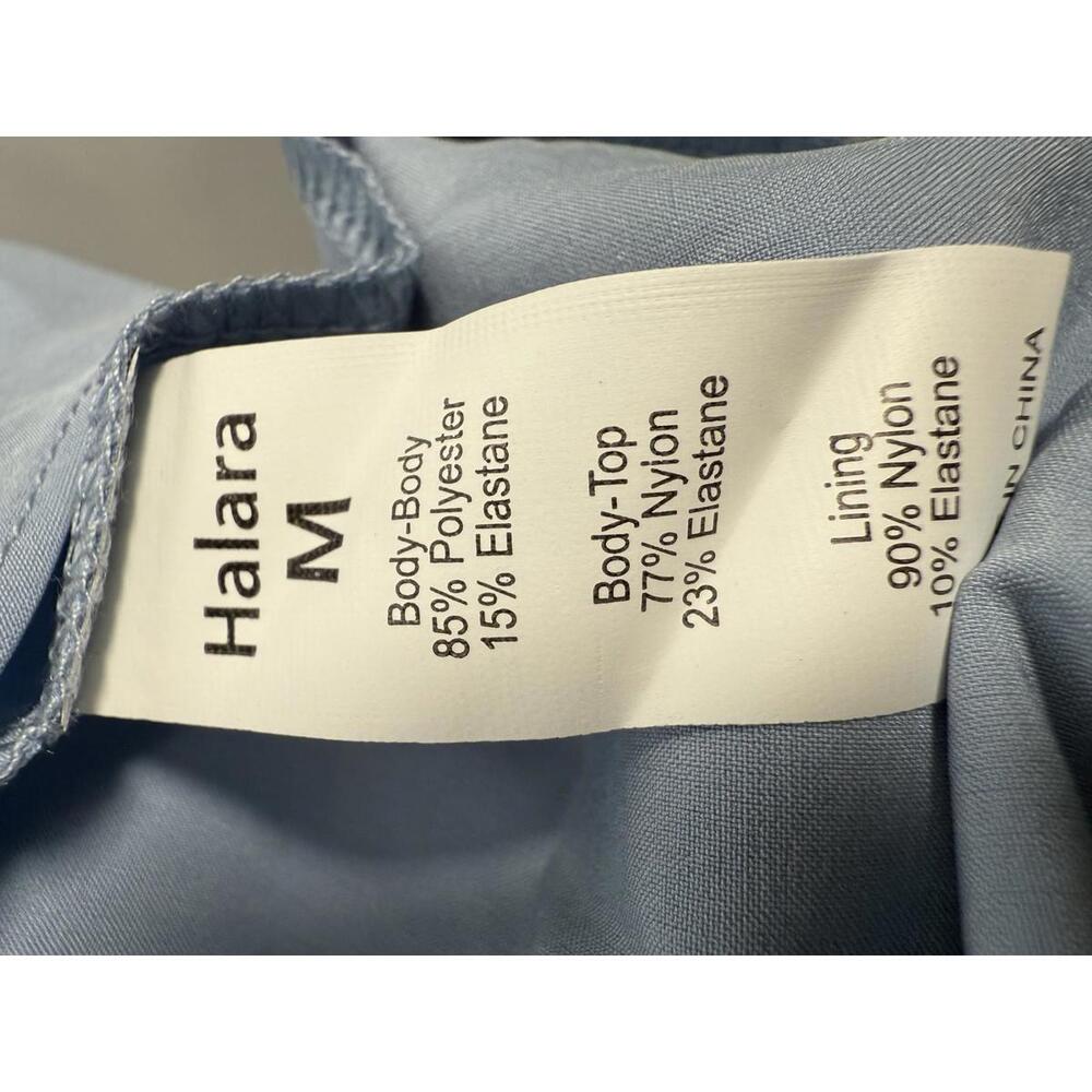 HALARA Sky Blue Asymmetrical High-Low Dress - Picture 4 of 16